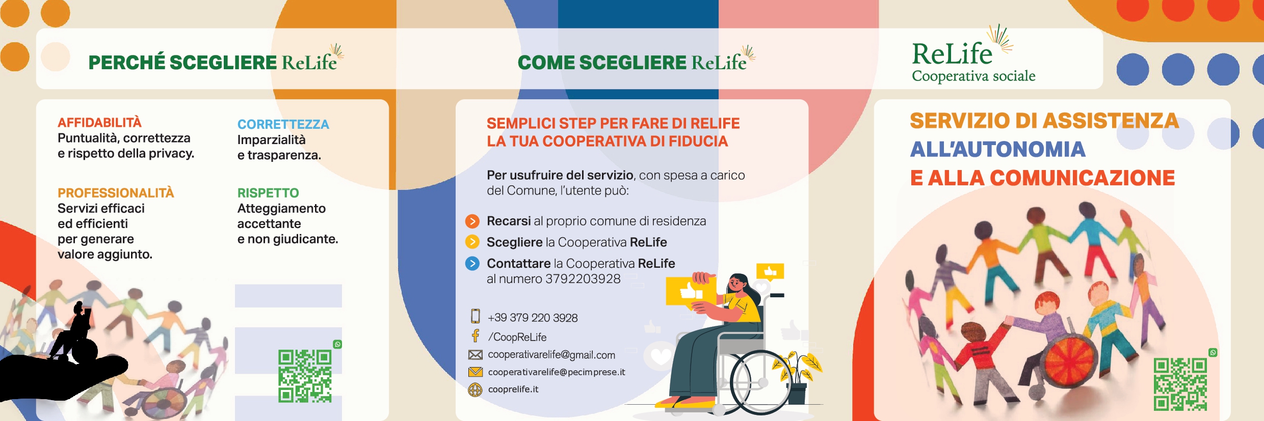 Assistenza all'autonomia e alla comunicazione Cooperativa Sociale ReLife